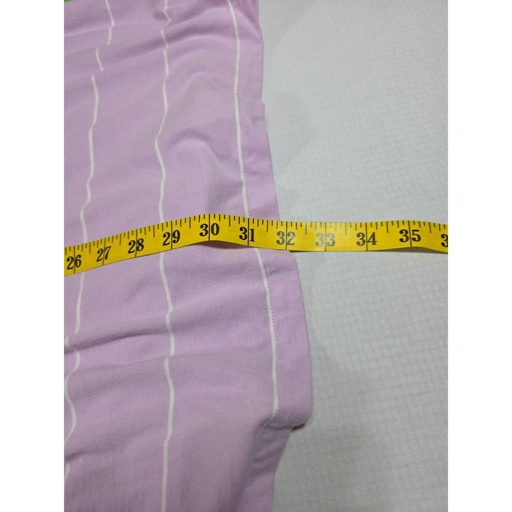 Nike Dri-Fit Men's‎ XXL Purple and White Polo Size XXL Vented Underarm